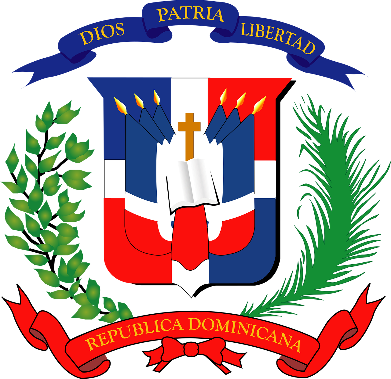 Emblem of Dominican Republic